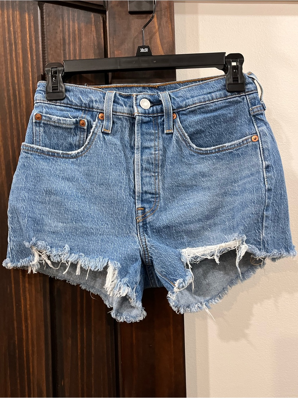 Levi’s 501 women’s denim shorts size 26